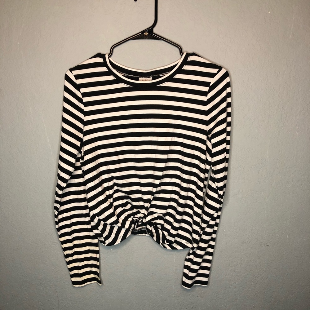 Crop top stripped